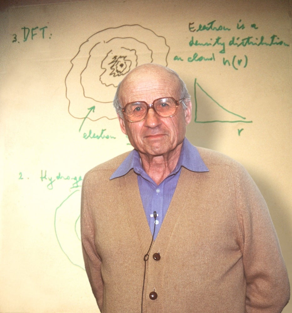 In Memoriam Walter Kohn The Current